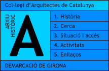 Menu Principal AHCOAC demarcació de Girona